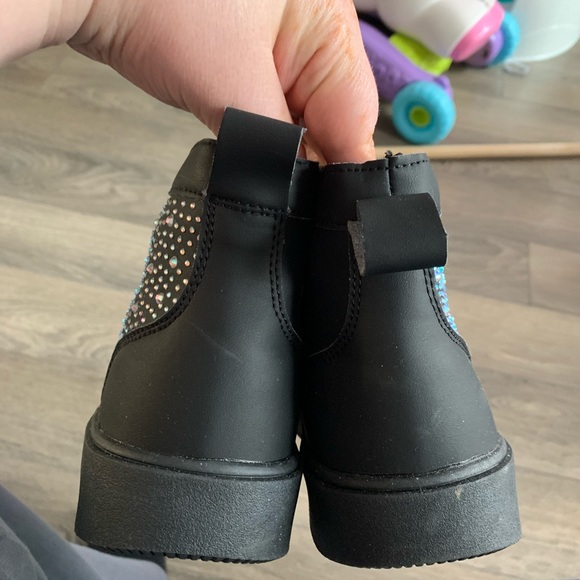 Shein rhinestone hi-top sneakers size 41 - Picture 5 of 5